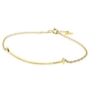 TIFFANY & CO. 18K Smile Bracelet